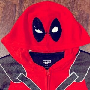 Deadpool Onesie Pajamas Costume Marvel